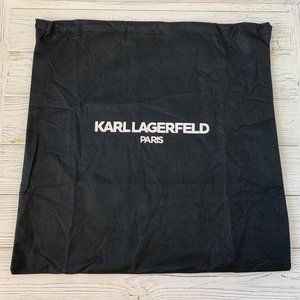 Karl Lagerfeld Drawstring Storage Dust Bag for Handbags or Crossbody Bags - New